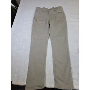 Levis Classic Mid Rise Skinny Jeans Khaki Tan Stretch Twill Pants 29